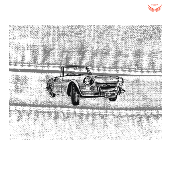 Vintage Car T-shirt - Image 3