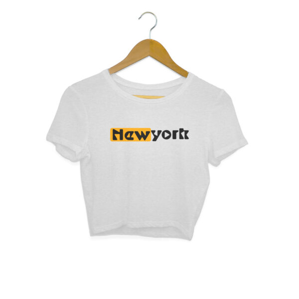 New York Crop Top