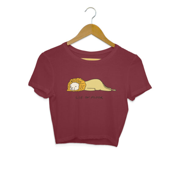 Lie On Floor Crop Top