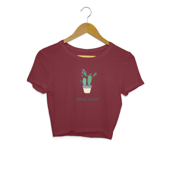 Looking Sharp Crop Top - Image 3