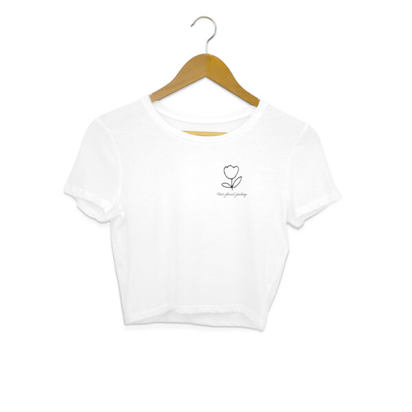 Floral Crop Top - Image 2