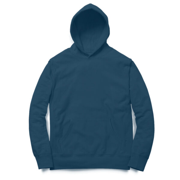 Unisex Solid Hoodie - Image 2