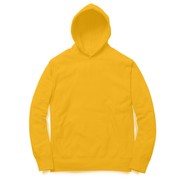 Unisex Solid Hoodie - Image 5