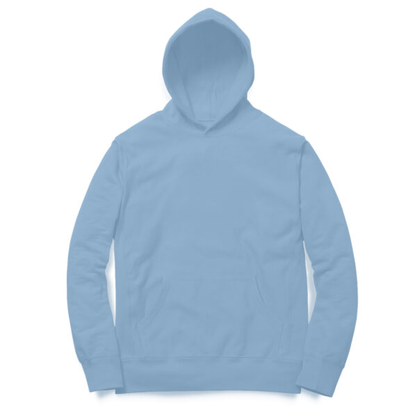 Unisex Solid Hoodie - Image 4