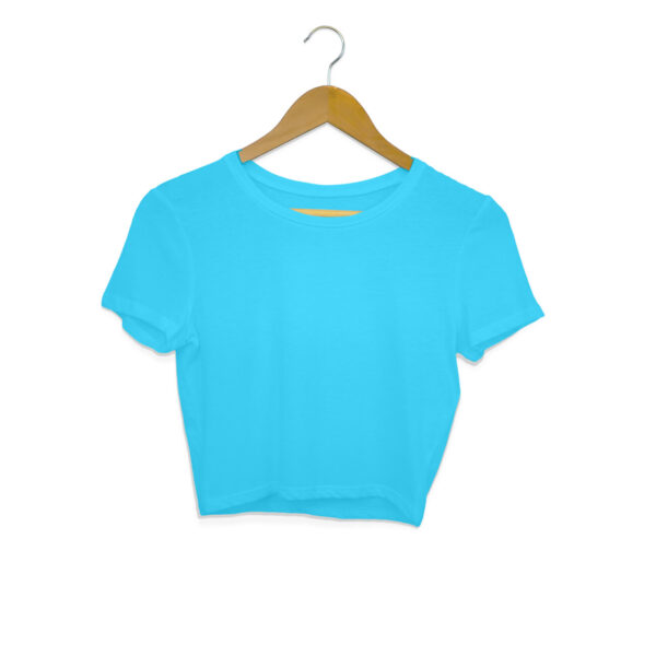 Solid Crop Top - Image 2