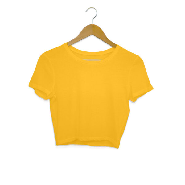 Solid Crop Top - Image 9