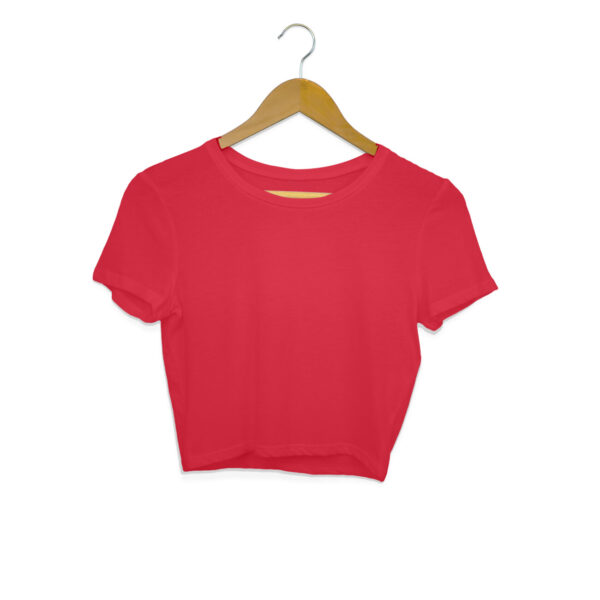 Solid Crop Top - Image 3