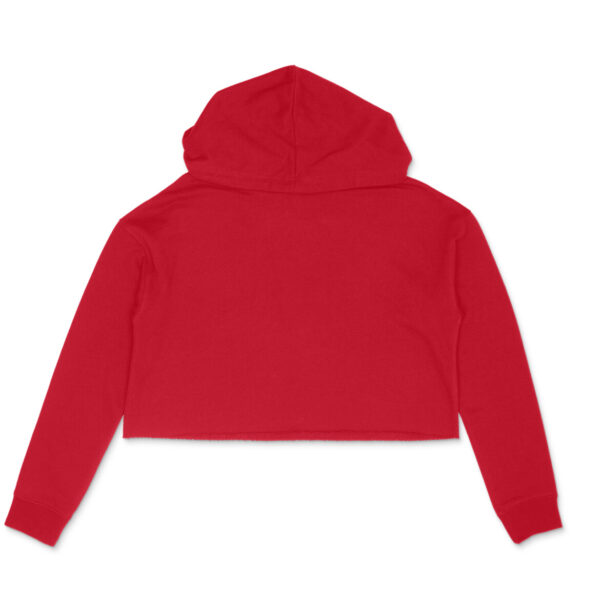 Solid Crop Hoodie - Image 4