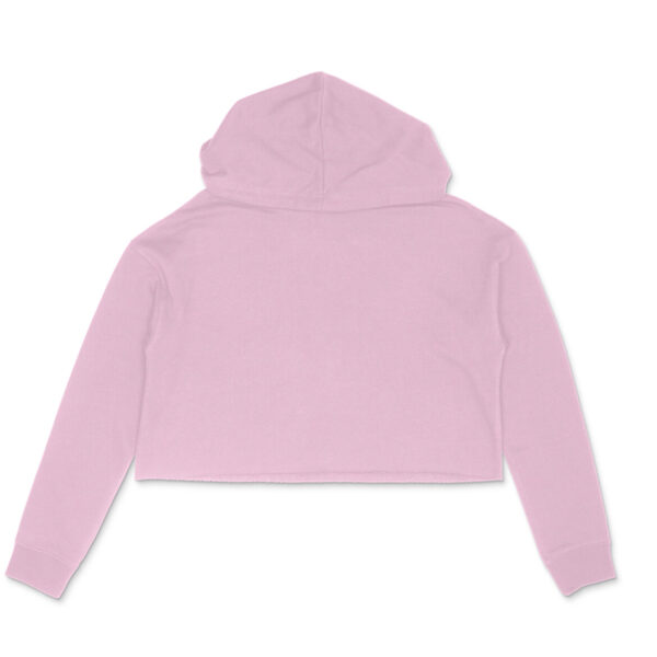Solid Crop Hoodie - Image 2