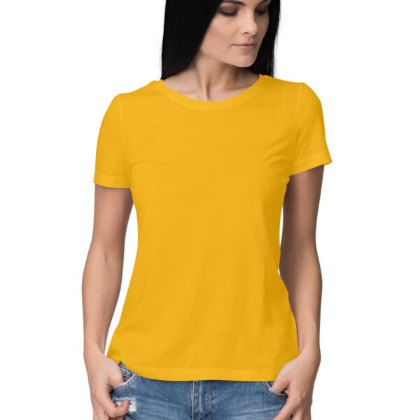 Solid Women T-shirt - Image 3