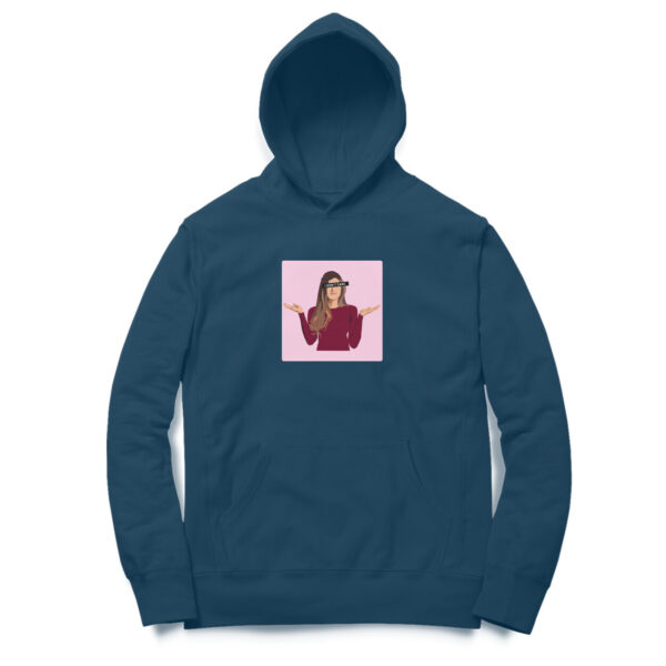 I don’t care hoodie - Image 2