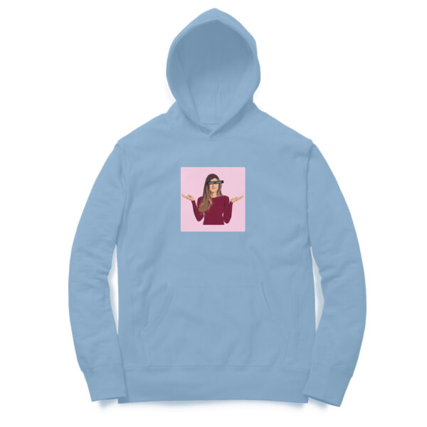 I don’t care hoodie - Image 3