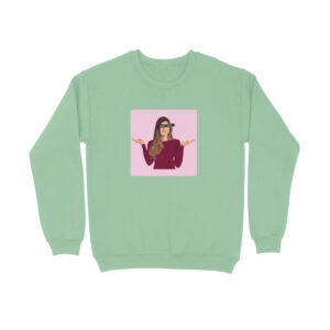 I don’t care sweatshirt
