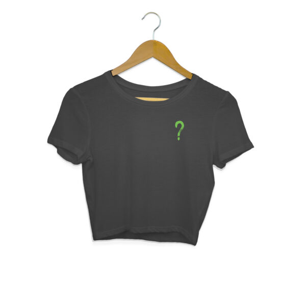 Question Mark Crop Top