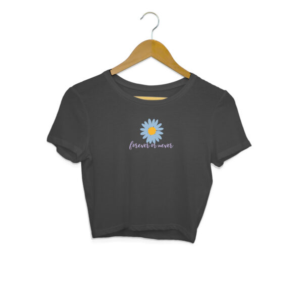 Forever or never Crop Top - Image 2
