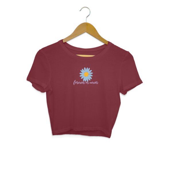 Forever or never Crop Top - Image 5