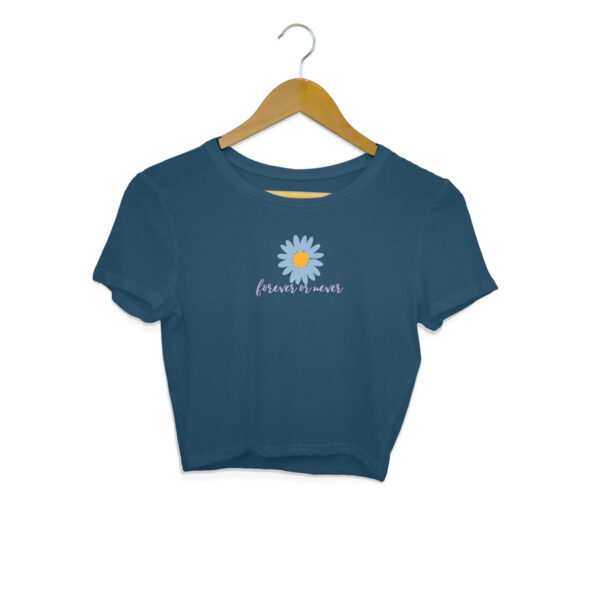 Forever or never Crop Top - Image 3