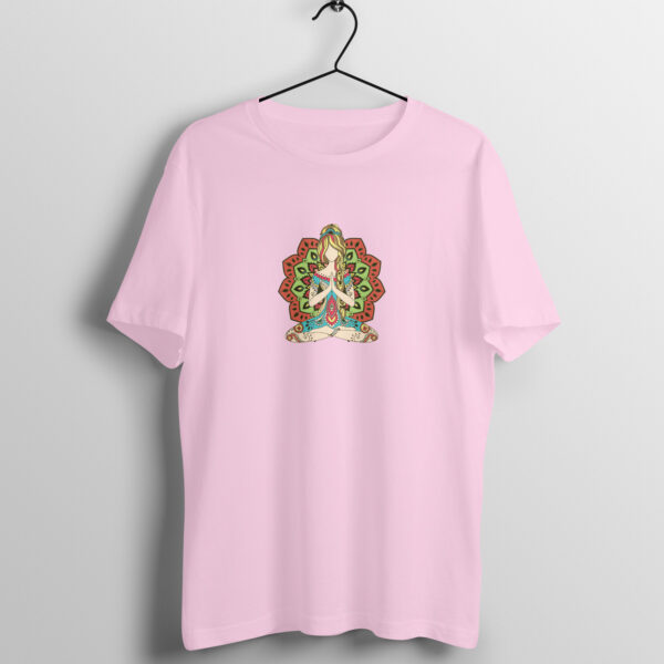 Hippie Yoga Girl T-shirt - Image 3