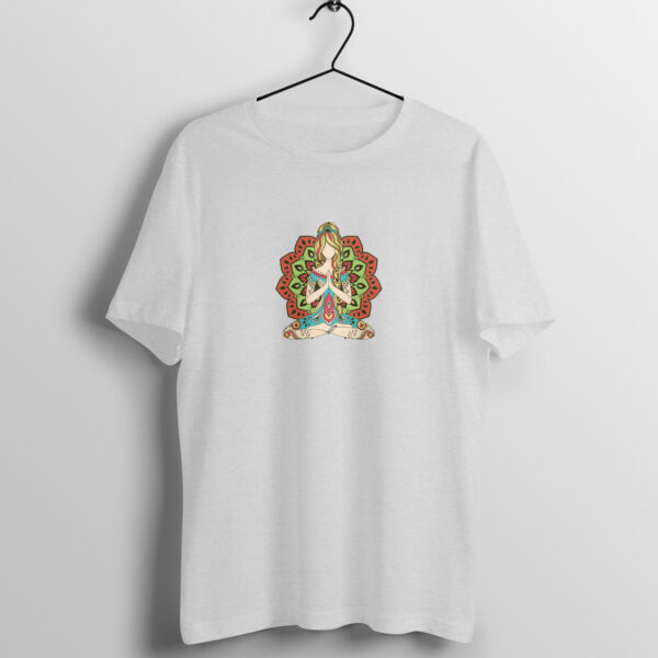 Hippie Yoga Girl T-shirt - Image 5