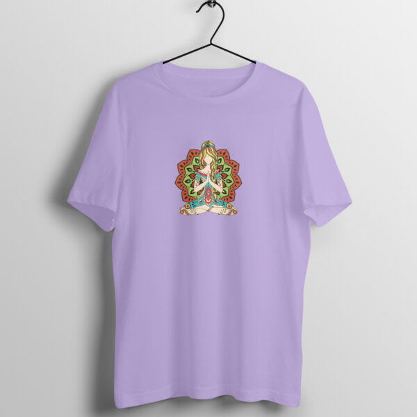 Hippie Yoga Girl T-shirt - Image 7