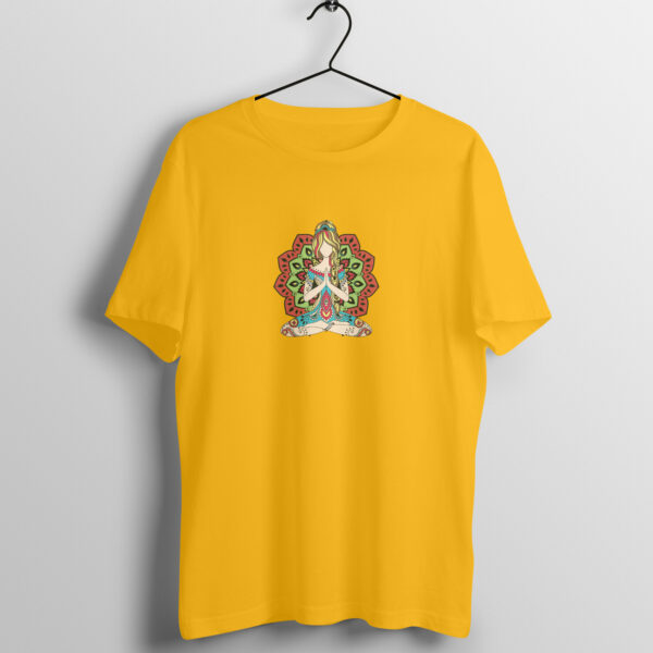 Hippie Yoga Girl T-shirt - Image 9