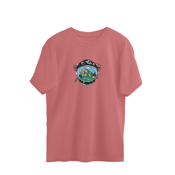 Nature Helmet Oversized T-shirt - Image 2