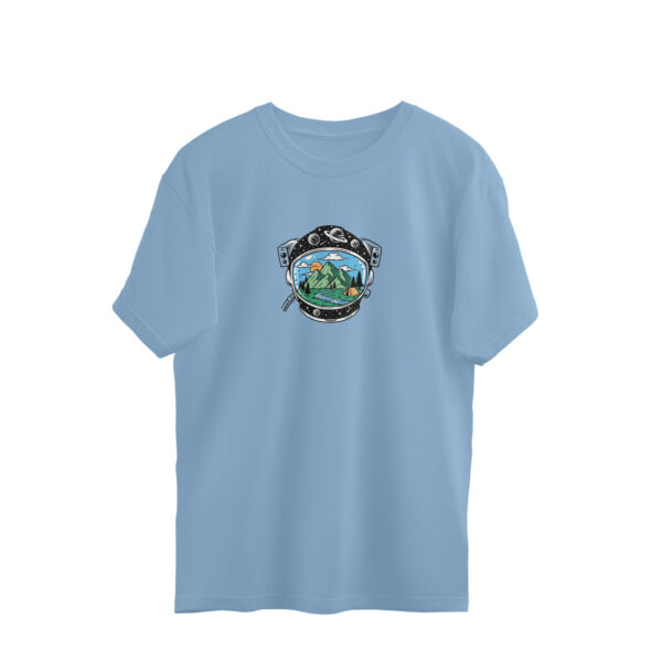Nature Helmet Oversized T-shirt - Image 4