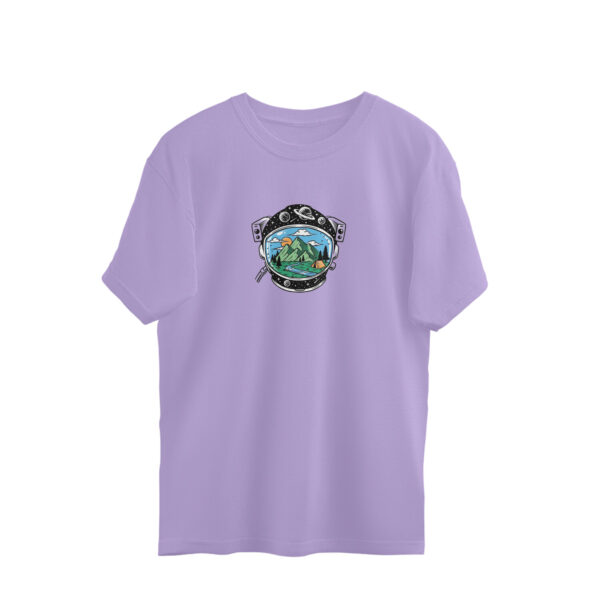 Nature Helmet Oversized T-shirt - Image 3