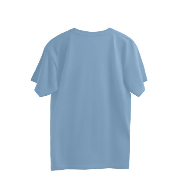 Solid Oversized T-shirt - Image 8