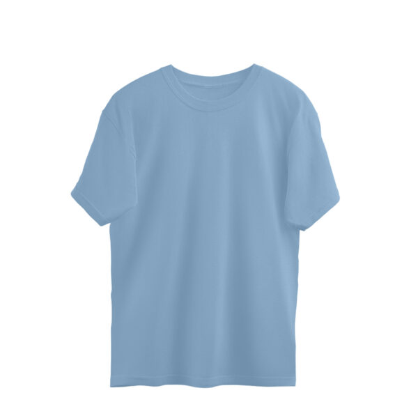 Solid Oversized T-shirt - Image 7