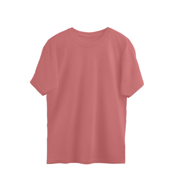 Solid Oversized T-shirt - Image 11