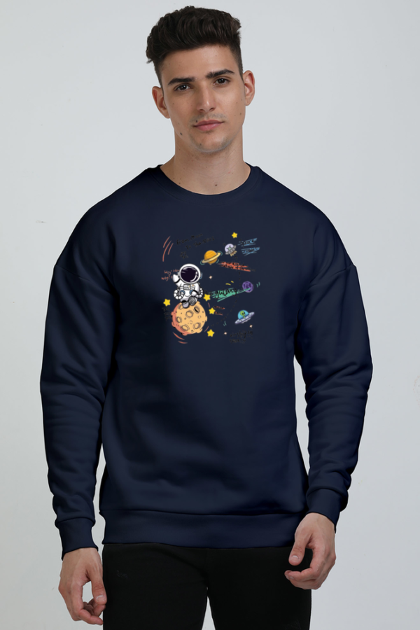 Astronaut Oversized Sweatshirt - Image 5