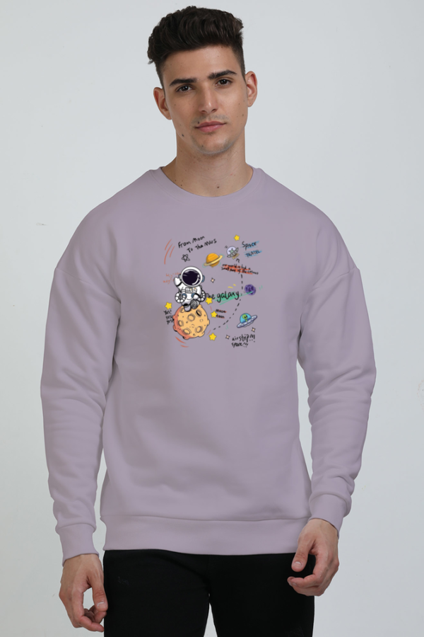 Astronaut Oversized Sweatshirt - Image 3