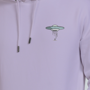 Spaceship oversized hoodie
