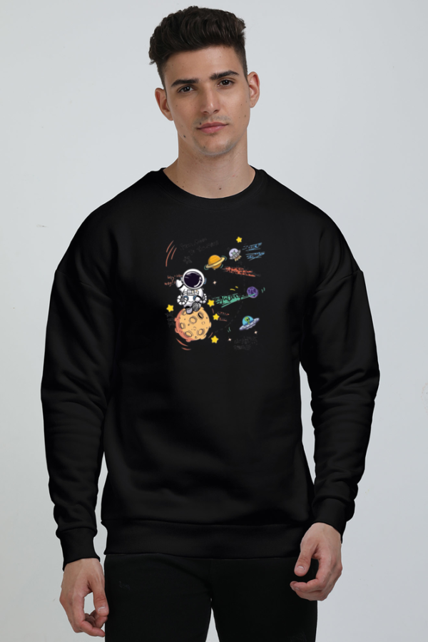 Astronaut Oversized Sweatshirt - Image 2