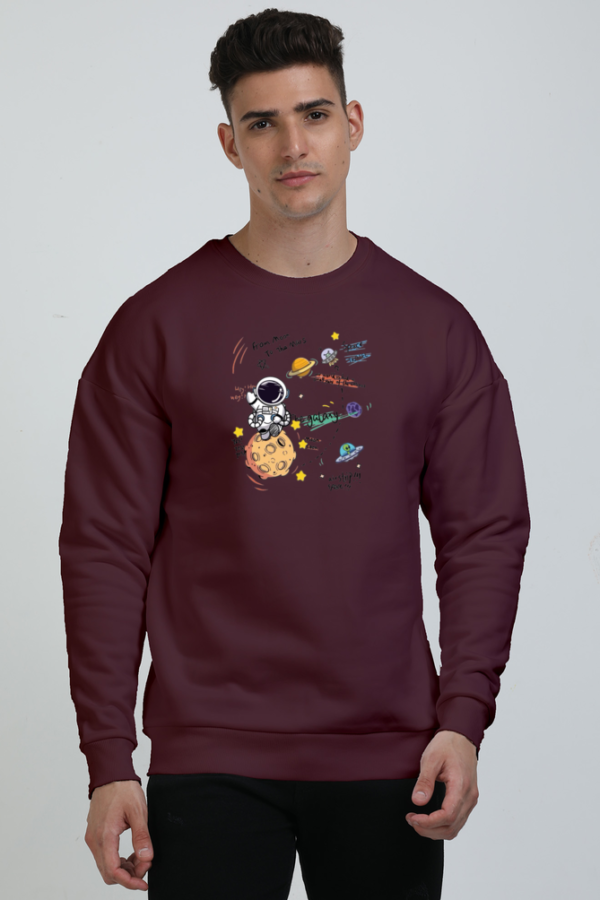 Astronaut Oversized Sweatshirt - Image 4