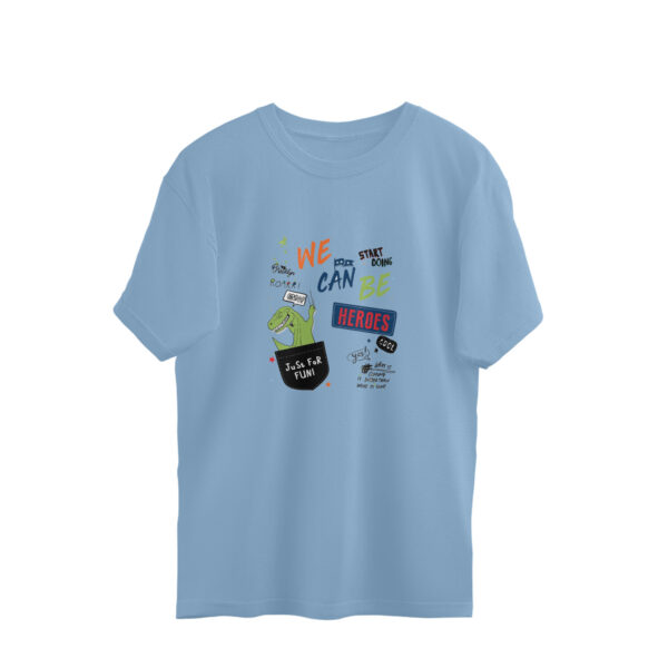 Doodle Art Oversized T-shirt