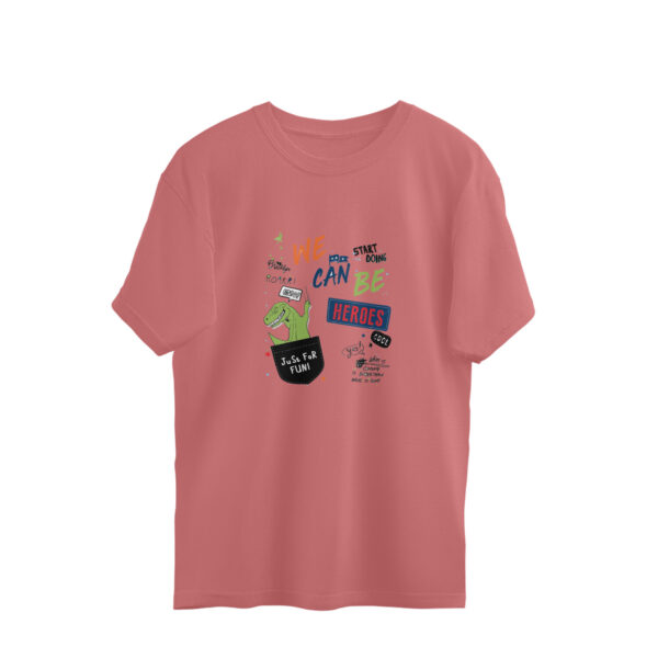Doodle Art Oversized T-shirt - Image 4