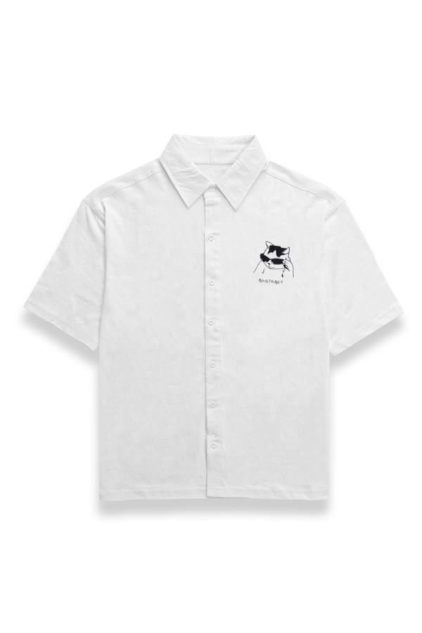 Abstract Oversized Shirt - Image 5