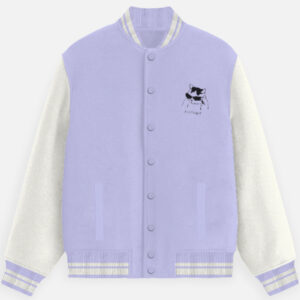 Unisex Abstract Varsity Jacket